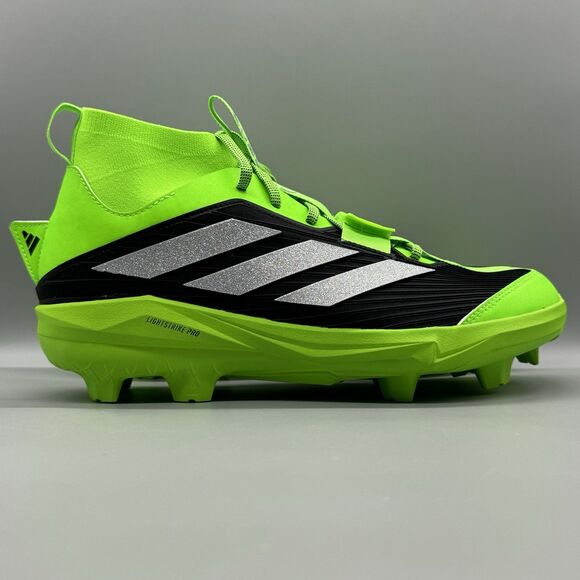 Adidas Adizero Edge+ TPU Baseball Cleats Solar Green IH6139 Men's Size 11.5 - Picture 1 of 10